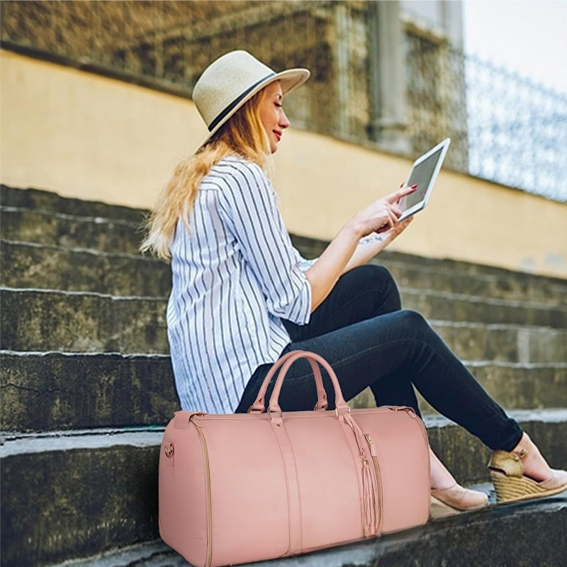 Foldable Travel Bag PU Lightweight